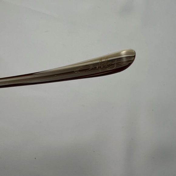 Oakley Restless Brown and Gold Aviator Style Sport Sunglasses - Frames Only - Picture 6 of 9